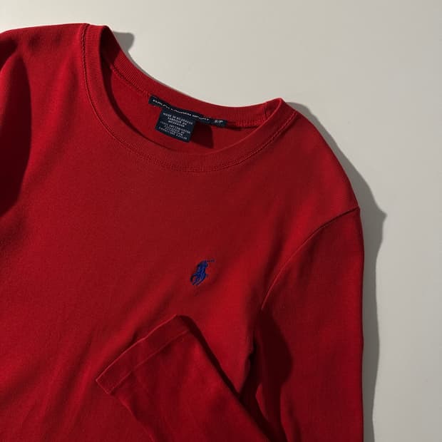 Polo 폴로 슬림 롱슬리브 S