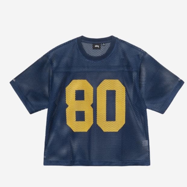 Stussy Team Jersey 80 Navy m사이즈