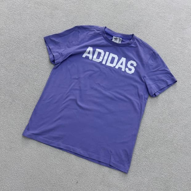 XS 아디다스 빅로고 반팔 티셔츠 0410E