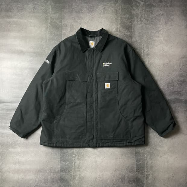 CARHARTT 칼하트 빈티지 블랙 워크자켓 A00331