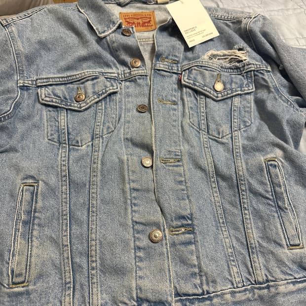 리바이스 청자켓