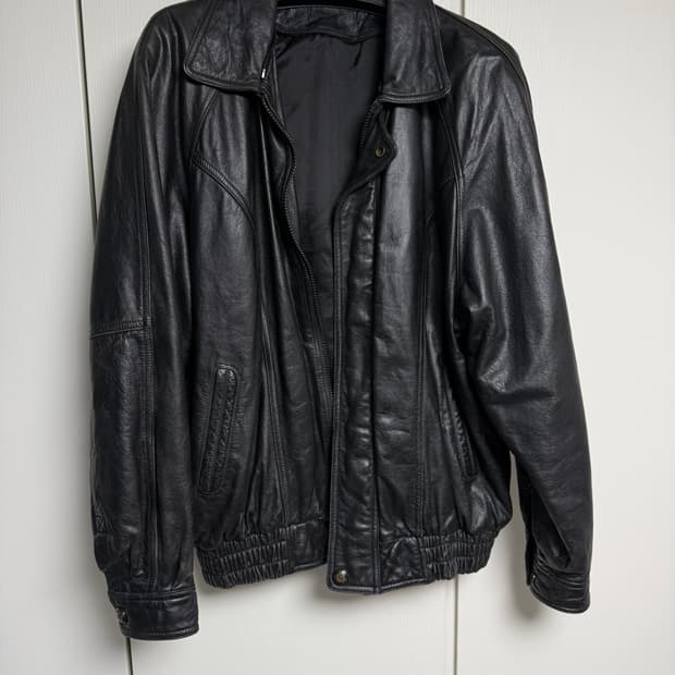 [xl] 빈티지 레더 자켓