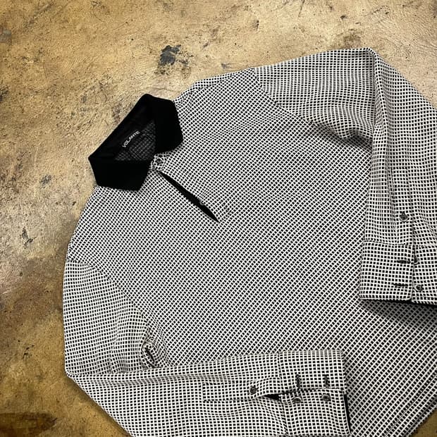 [정품/2] VOLARTE 볼란테 체크 패턴 긴팔 셔츠 b8