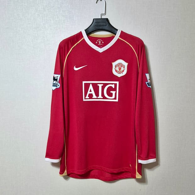 맨유 AIG 06/07 박지성 유니폼 