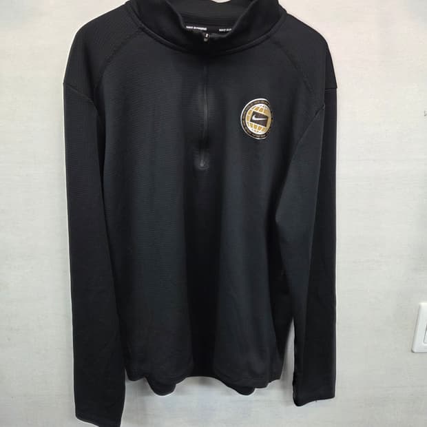 나이키 해외판 드라이핏 와일드 런 하프집업 져지긴팔 L