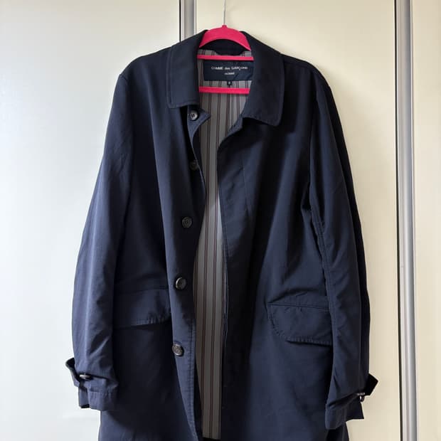 Comme des garcons homme 축융 폴리 자켓