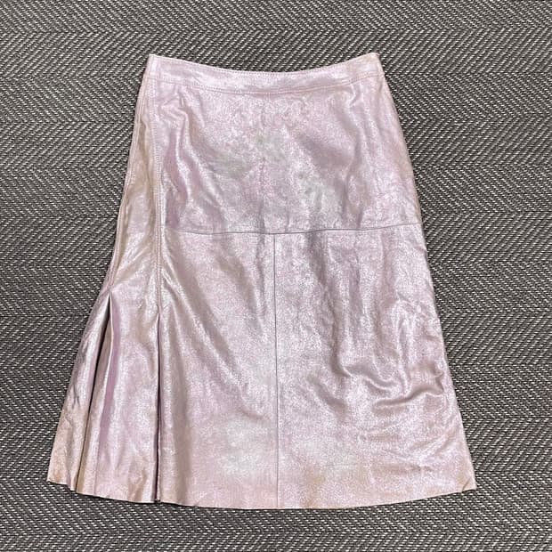 바자르 새틴 스커트 v0233