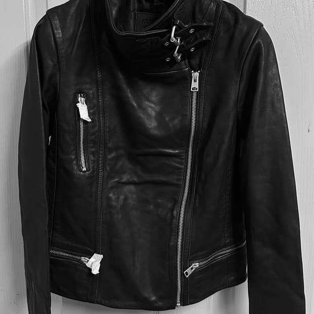 AllSaints Bales Biker LeatherJacket 새상품