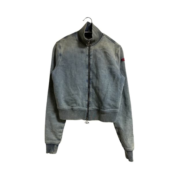 디젤 크롭 데님 자켓 글렌