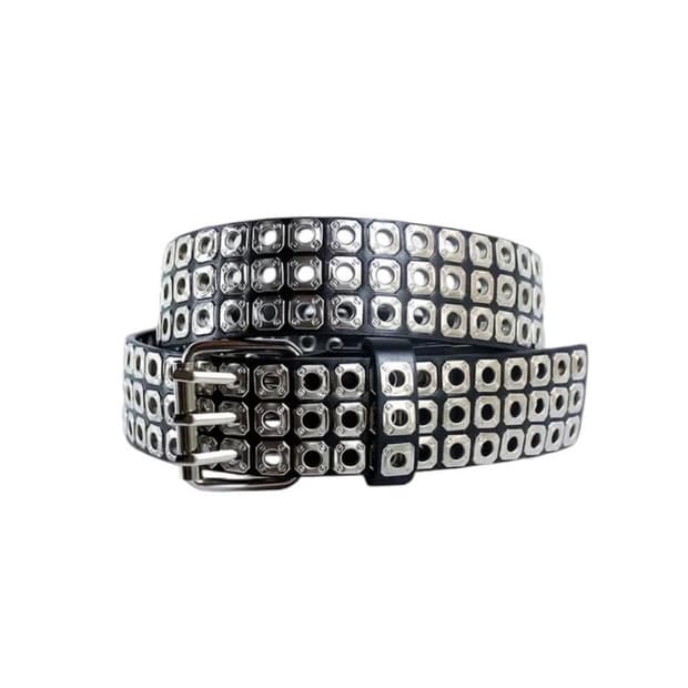 [os] 빈티지 아일렛 리벳 벨트