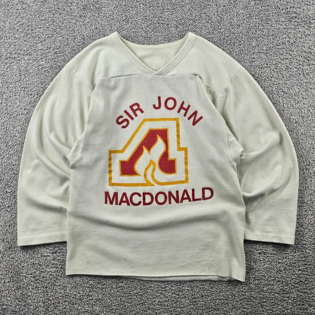 SIR. 존 맥도날드 싱글스티치 롱 슬리브 ( S 추정 ) / 11389