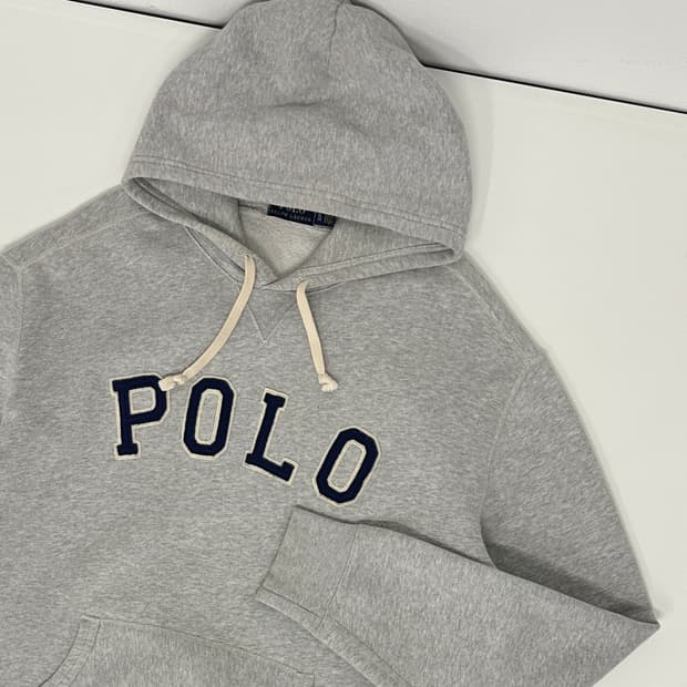 폴로 빅로고 후드티 XL