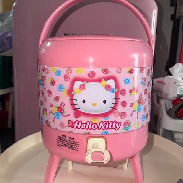 [초희귀/빈티지]산리오 헬로키티 로즈가든 워터버그