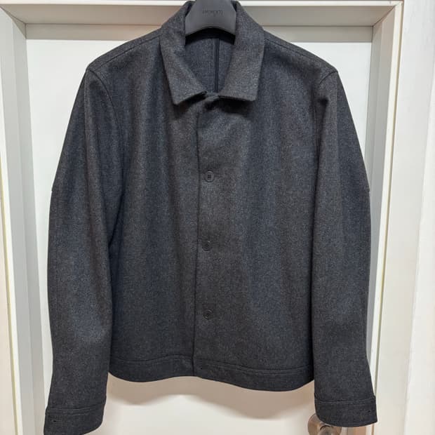 코스 숏울자켓 차콜 L