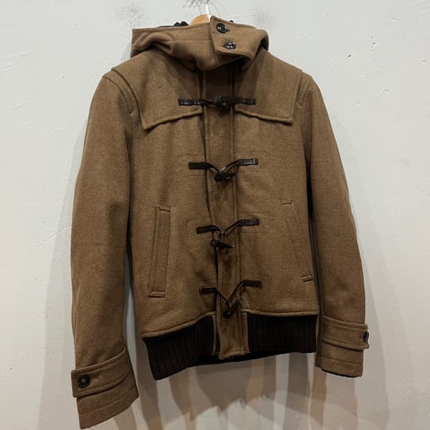맨즈 비기 BY 타케오키쿠치 더플 하프 울 자켓