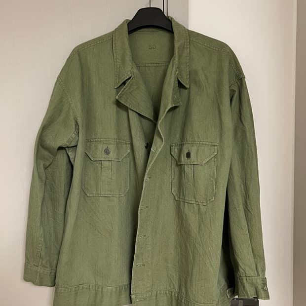40s us army m43 hbt 셔츠 자켓 