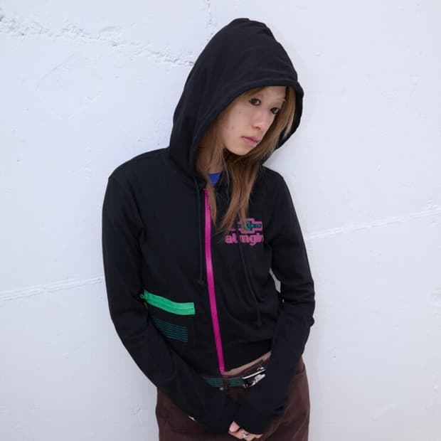 AFTERMATH W ATM GIRL ZIP HOODIE