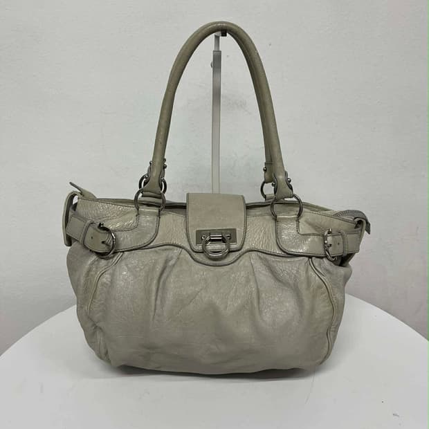 살바토레 페라가모 간치니 숄더 토트백