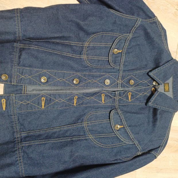 스티븐슨오버롤 데님자켓 Rough Rider RR1 Denim Jacke