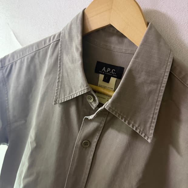 A.P.C 아페세 남성 워크셔츠 사이즈 1(남성 100정도)