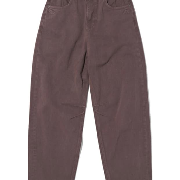 미스치프 롬버스 워시드 진 로즈 브라운