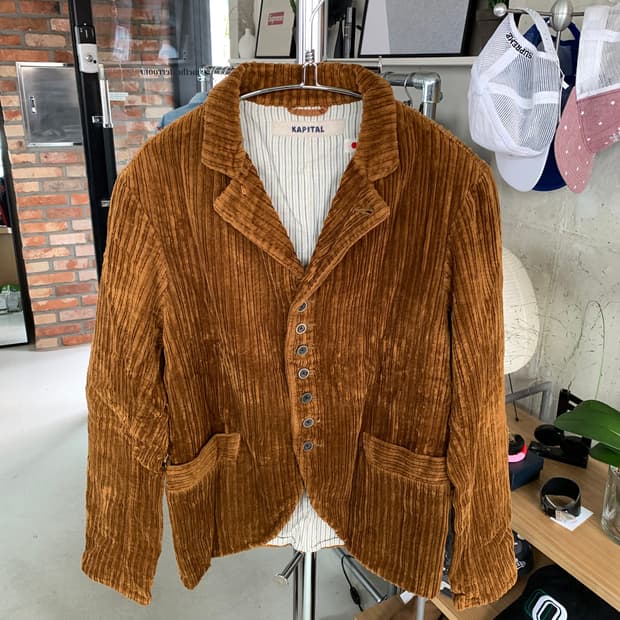 Kapital 캐피탈 코듀로이 블레이저 자켓
