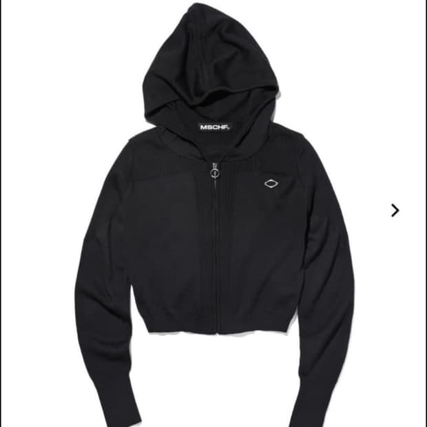 미스치프 니티드 후드 블랙 m