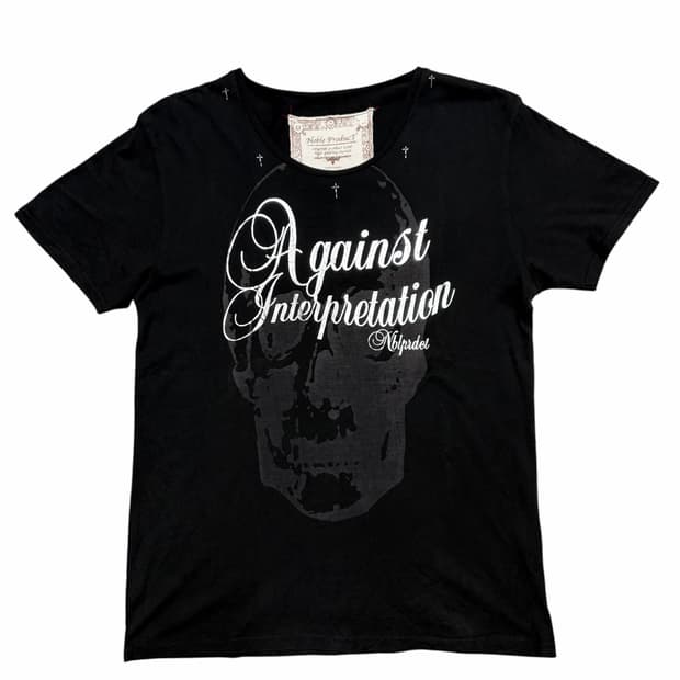 Noble Product skull&cross tshirts