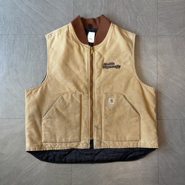 칼하트 정품 덕 캔버스 조끼