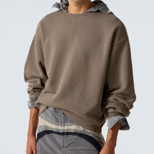 [S,M,L]이알엘 ERL 25fw 워싱 맨투맨/타우페