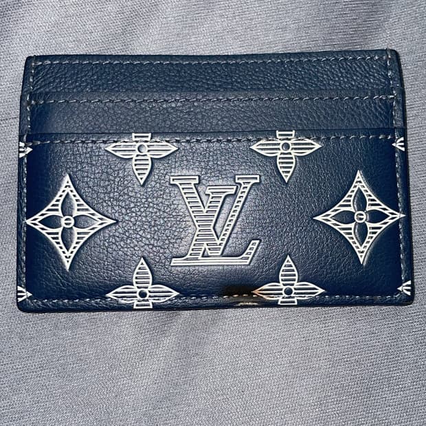 루이비통 마린블루 카드지갑 83700
