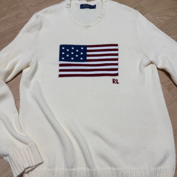 폴로랄프로렌 성조기 니트