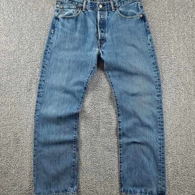 리바이스 501 데님 진 팬츠 ( 34X30 ) / 10859