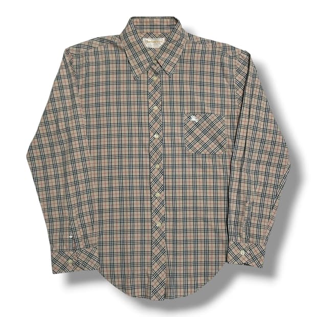 Burberry 여성용 노바체크 코튼 셔츠