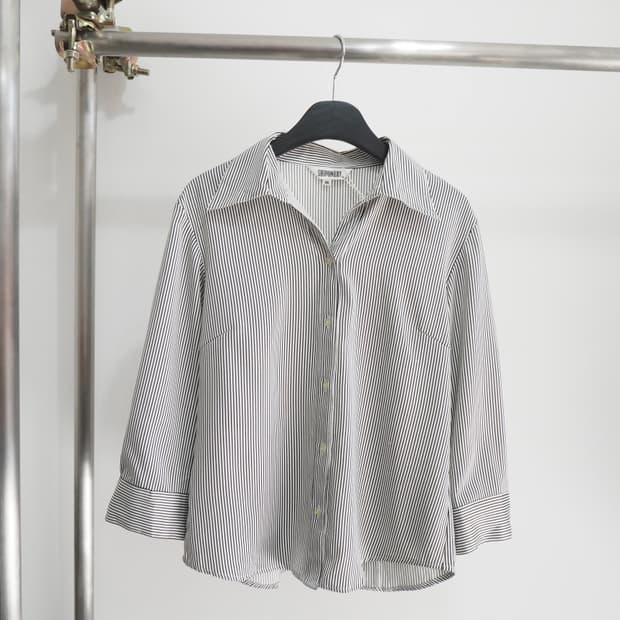 vintage butterfly collar shirt