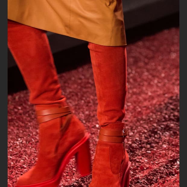 에르메스 Hermes 스웨이드 롱 부츠 240 정품