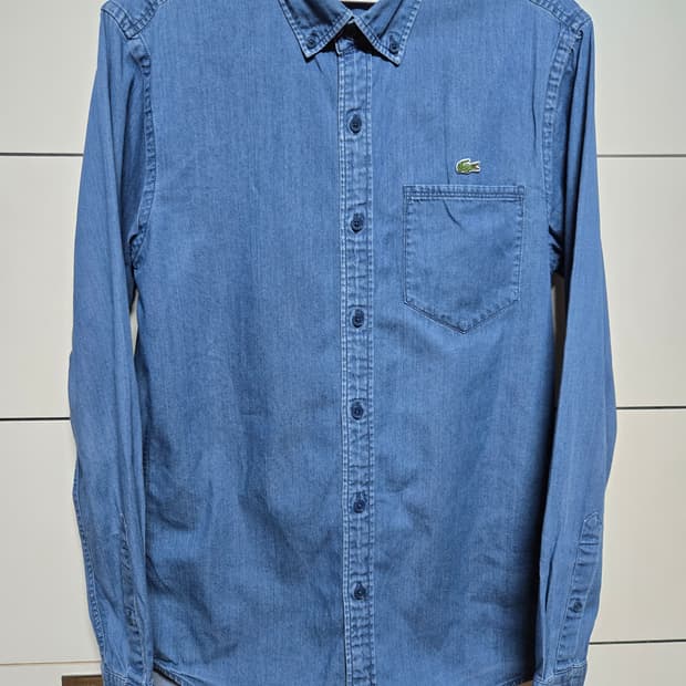 라코스테 데님 셔츠 남방