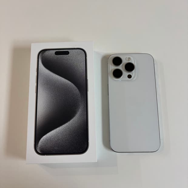 아이폰15pro 512G 홍콩판 무음카메라