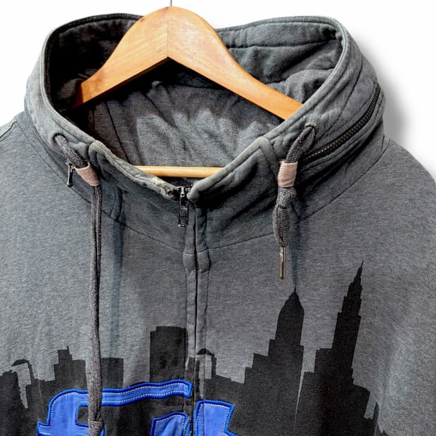 후부 컬렉션 시티 그래픽 후드 집업 (XL)