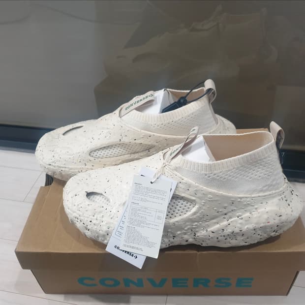 컨버스 스폰지 크레이터 내츄럴 아이보리 280 Size