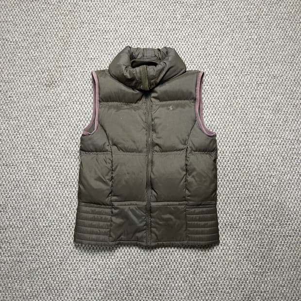 랄프로렌 키즈 패딩 조끼 브라운 XL(16)