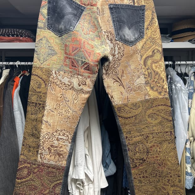 칠드런오브더 디스코댄스 흑청 패치워크 데님 2