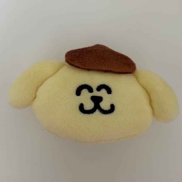 산리오 오에카키상 폼폼푸린 인형 키링 동전지갑