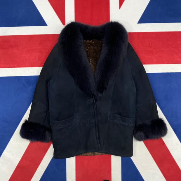 양가죽 폭스퍼 스웨이드 무스탕 실측 여성66