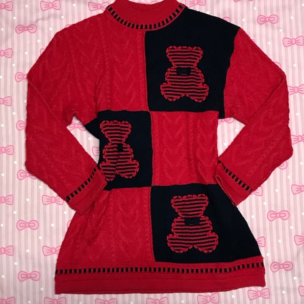 크리스마스 전까지 할인 곰돌이 크리스마스 니트 🎄