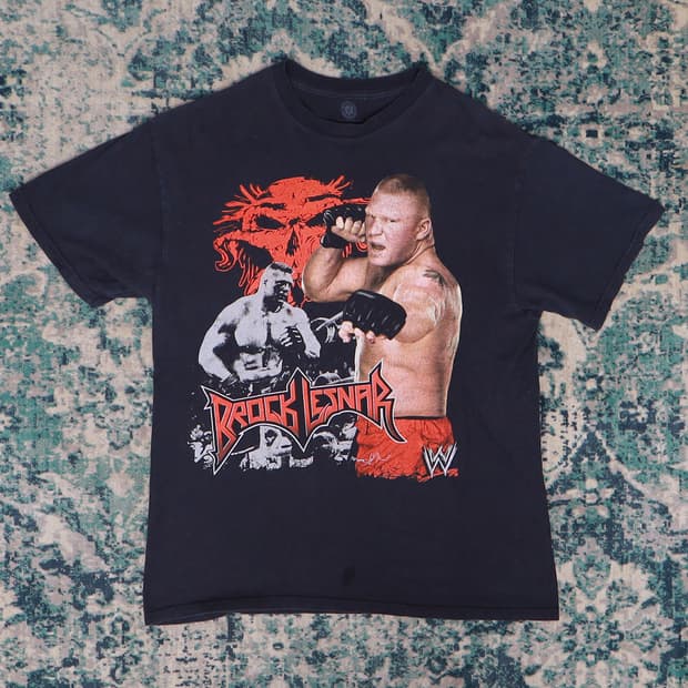 VTG 빈티지 WWE 브록레스너 반팔티셔츠 L