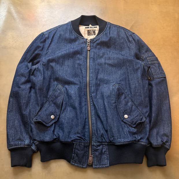 존불 데님 봄버 MA1