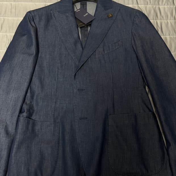 가브리엘 파시니 데님 싱글자켓