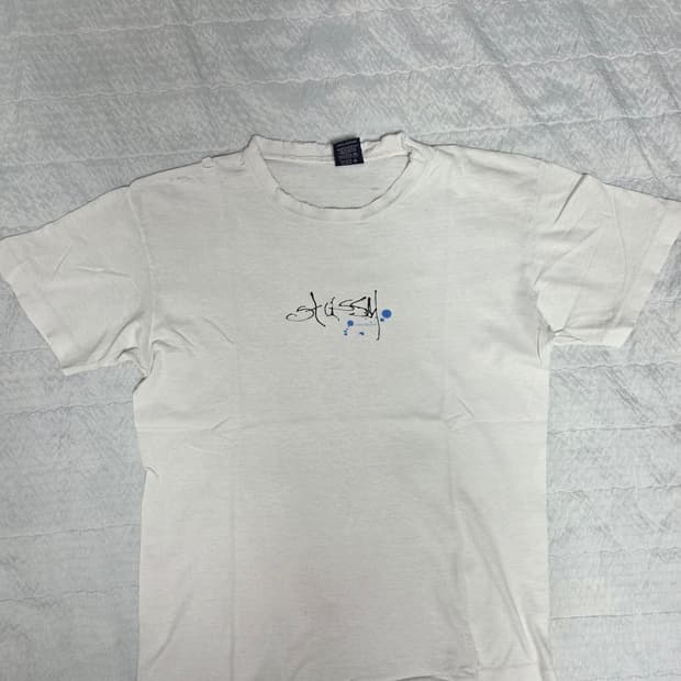 90s 스투시 티셔츠