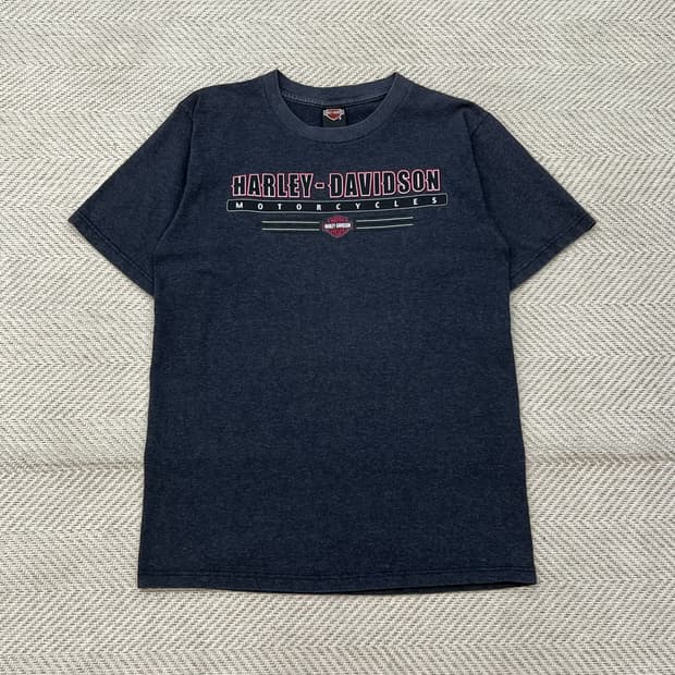 USA 할리데이비슨 프린팅반팔티 r3081